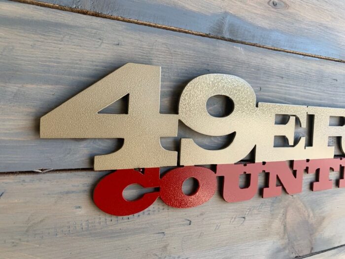 49ers country wall art 2