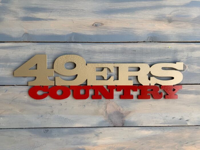49ers country wall decor 2