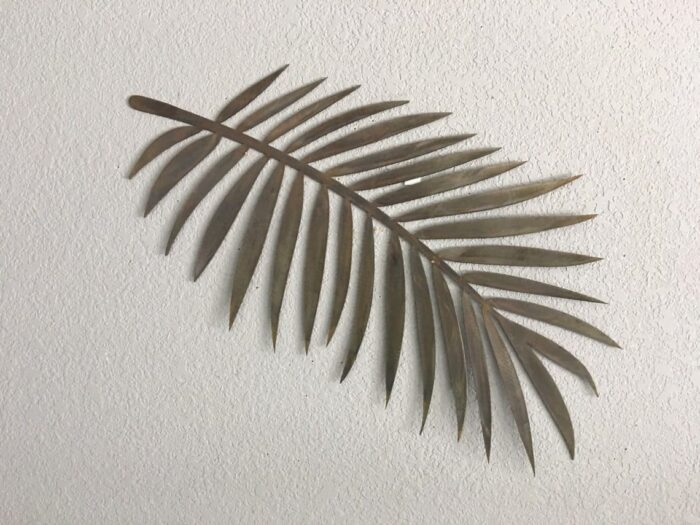 Metal Palm leaf art